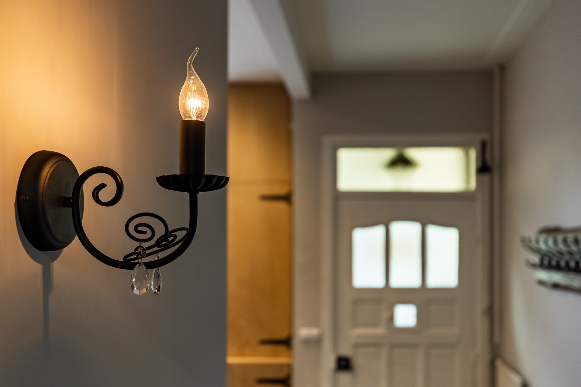 Sfeerlamp in de gang